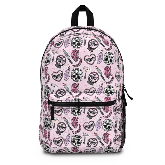 Mystery in Pink: A True Crime Backpack gifts for True Crime Enthusiasts