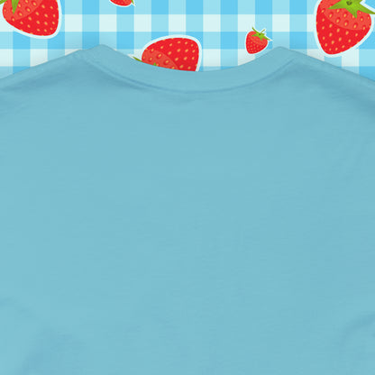 Retro Pin-Up T-Shirt - Quirky Pink Design for Bold Style