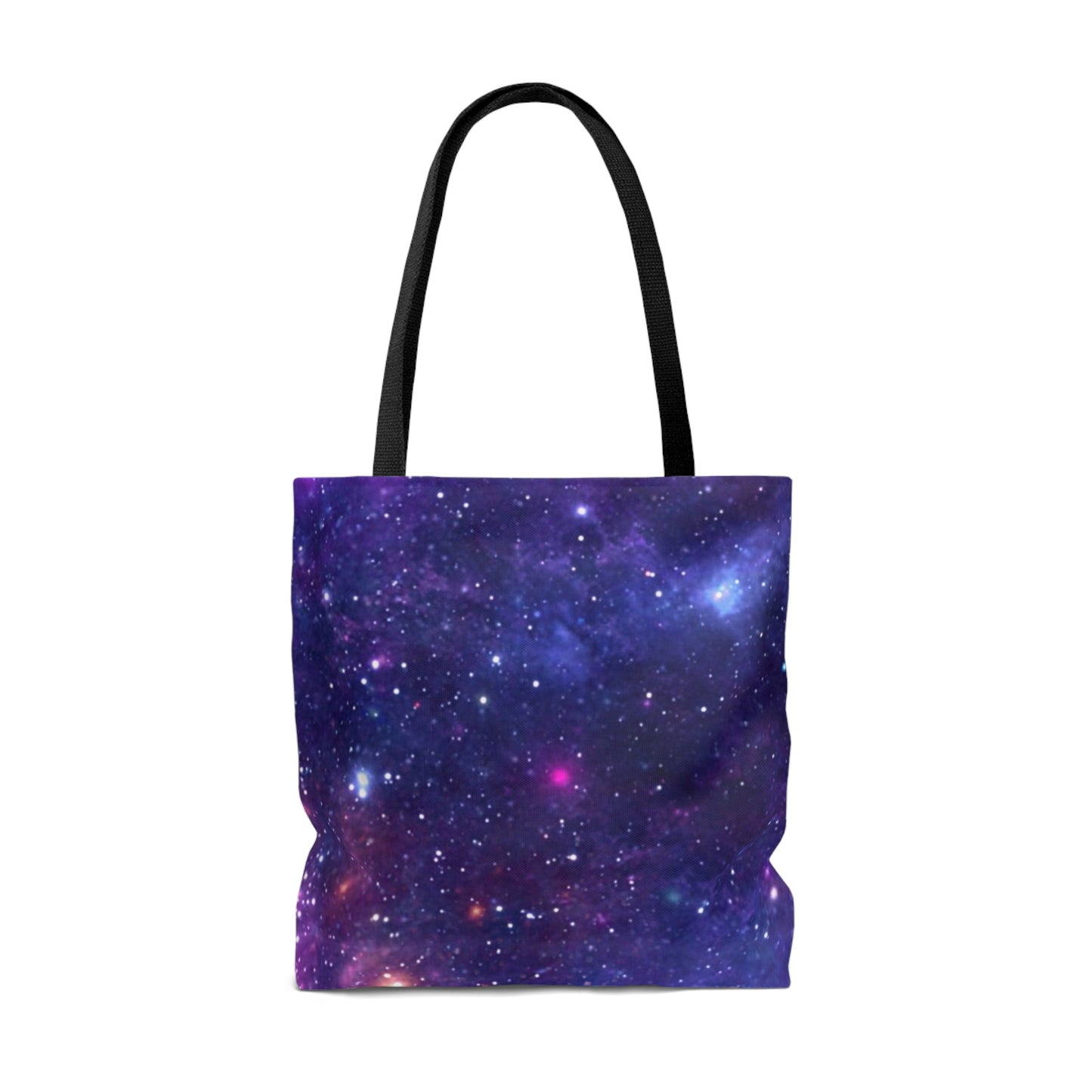 Purple Beyond the Stars Outer Space Out of this World Tote Bag (AOP)