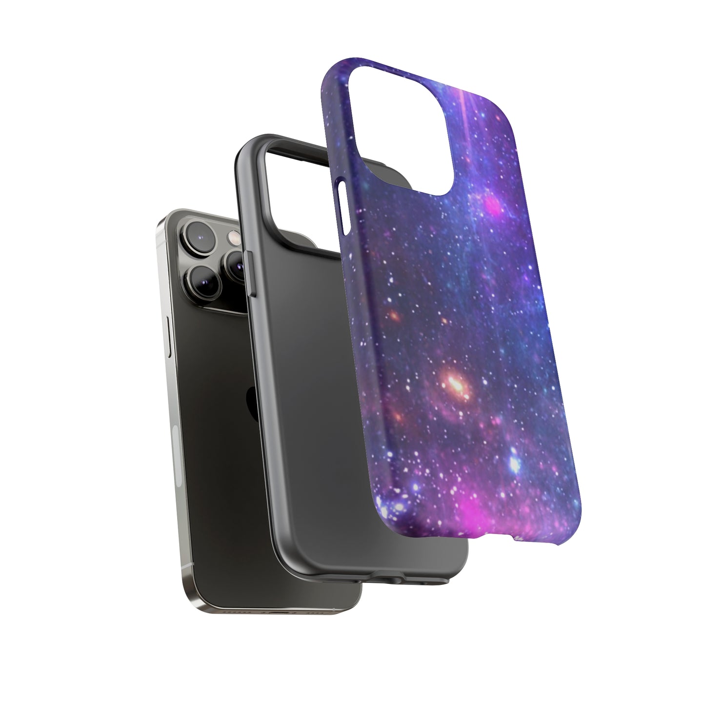 Purple Beyond the Stars Outer Space Out of this World Tough Cases (iPhone, Google, Samsung)