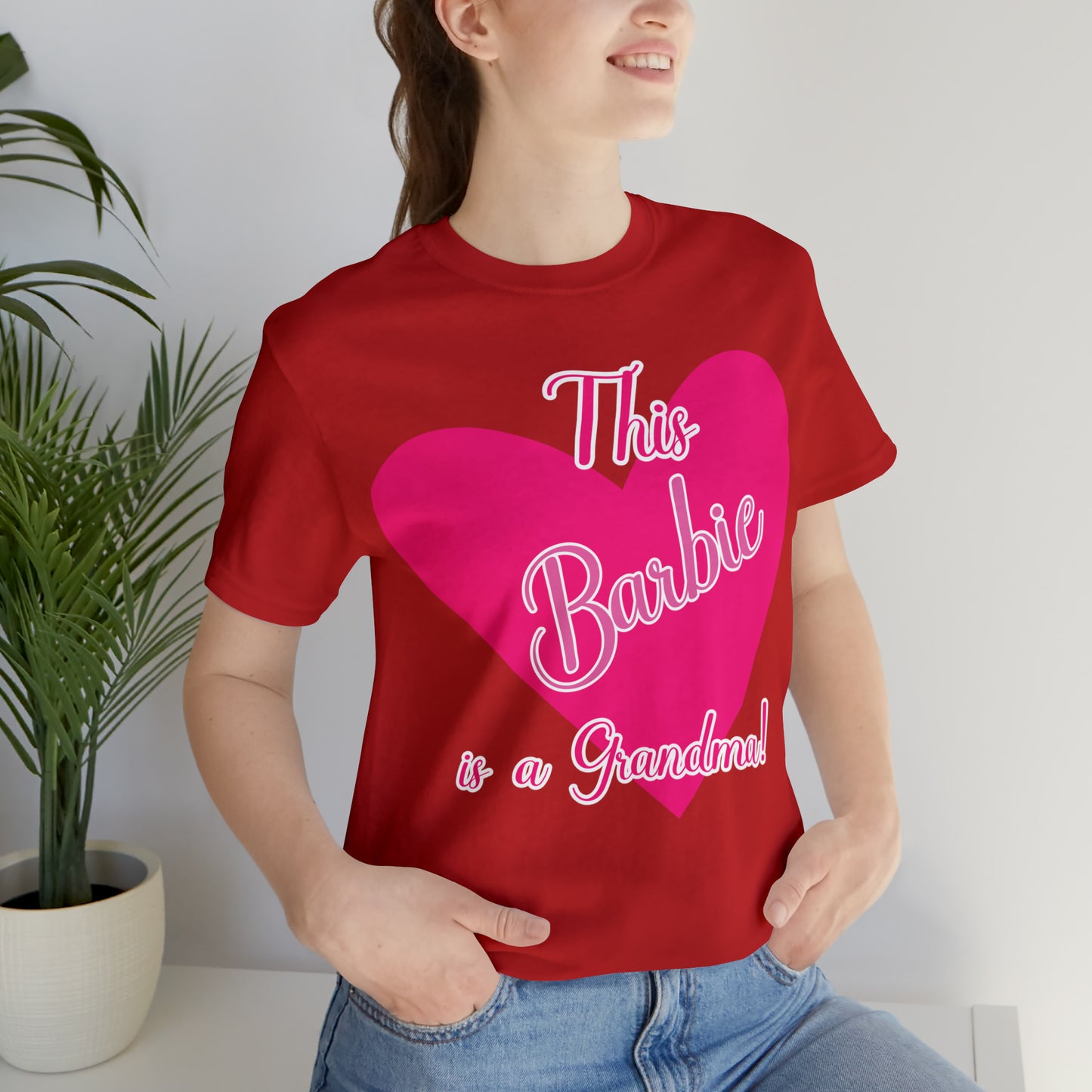 This Barbie is a Grandma Unisex Jersey Short Sleeve Tee