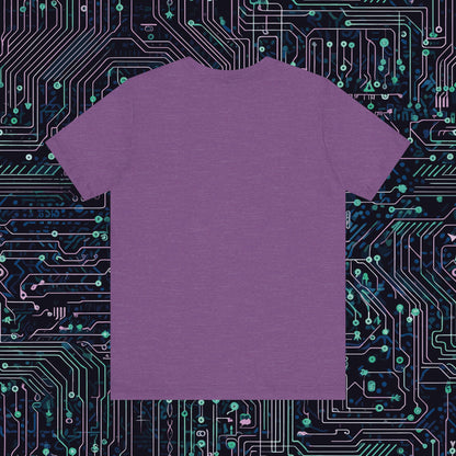 The Future is now Cyber Punk Guy Unisex Jersey Short Sleeve Tee