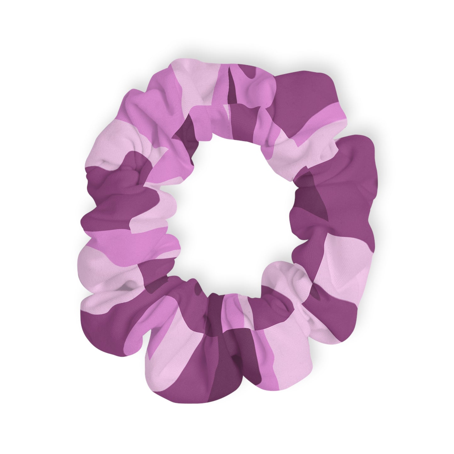 Pink Camo Scrunchie