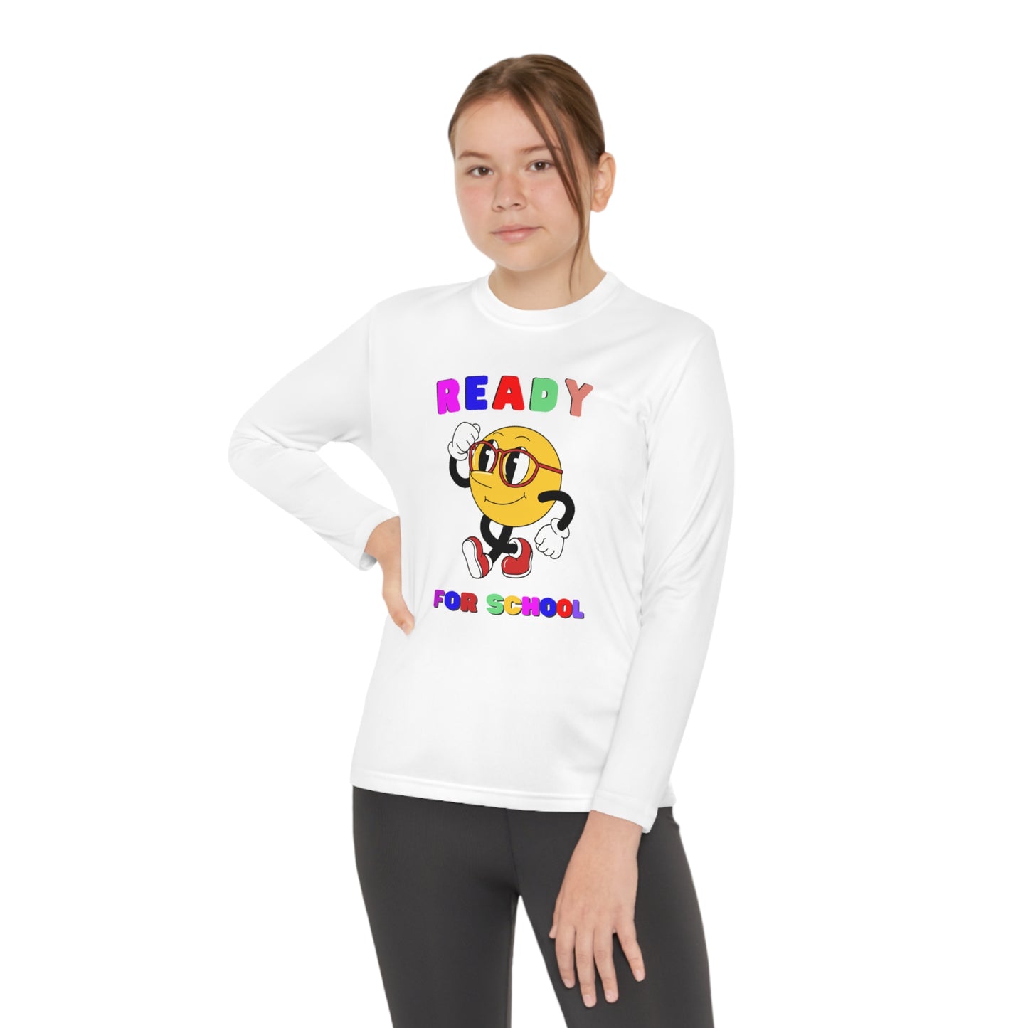 Ready For School Youth Long Sleeve Competitor Tee