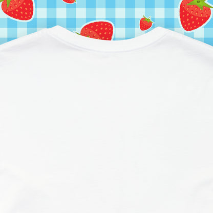 Sarcastic Elegance: Vintage Pink Pinup Girl "Sugar and Spice" on a Bella+Canva 3001 Unisex Jersey T-Shirt - A Must-Have Gift for her