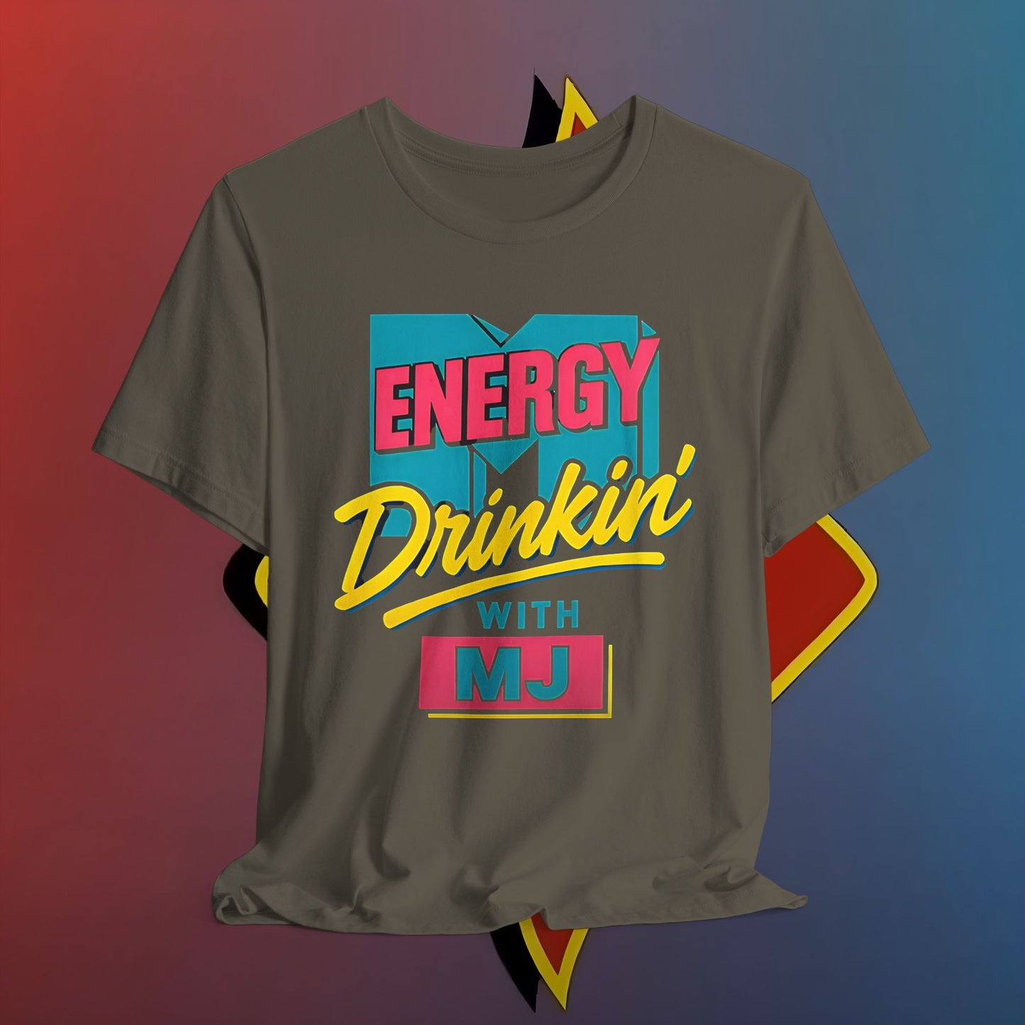 Energy Drinkin’ with MJ Tee – Shuli Network Edition | Retro Chaos