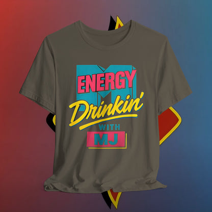 Energy Drinkin’ with MJ Tee – Shuli Network Edition | Retro Chaos