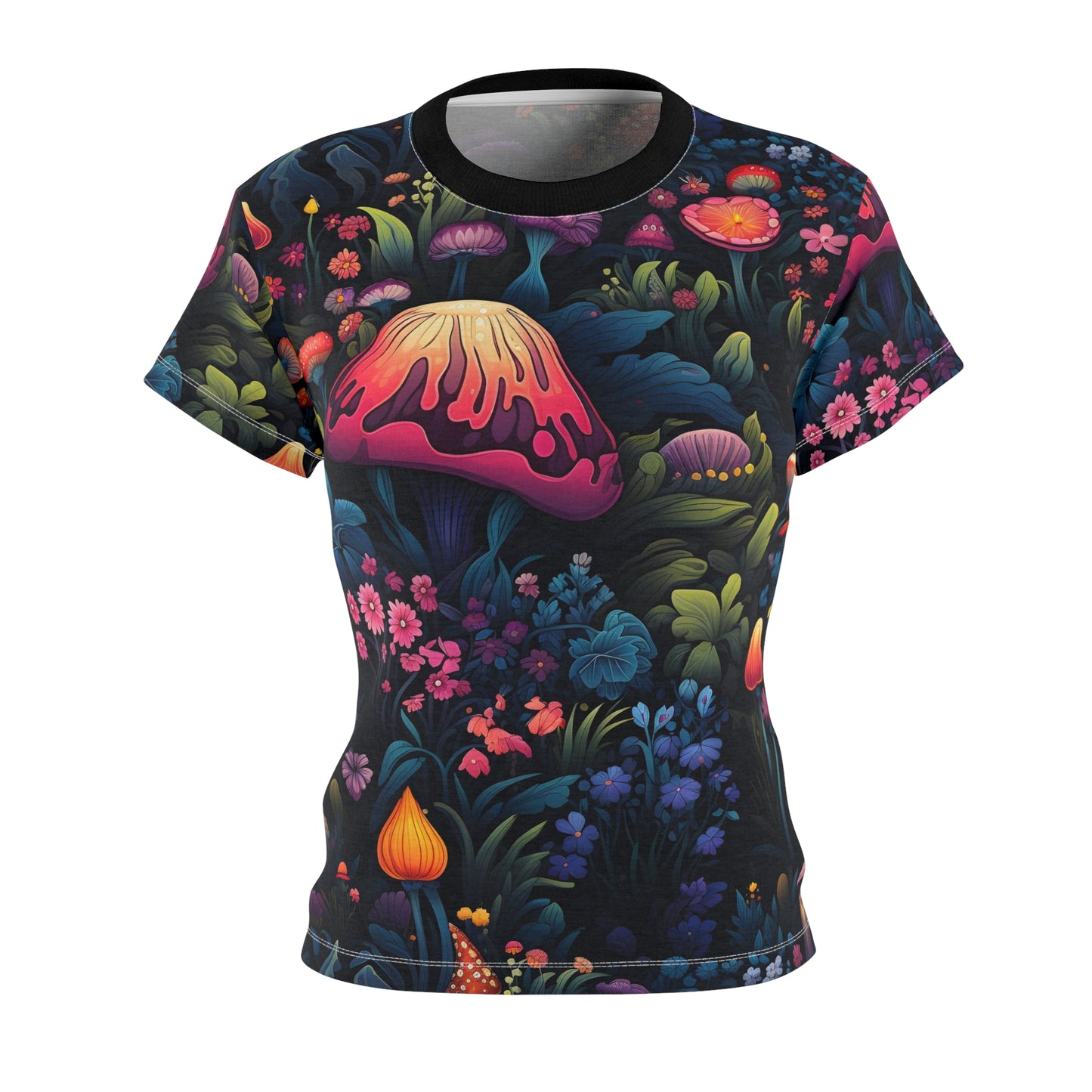 Fairy Tale Magical Forest Women's Cut & Sew Tee (AOP)