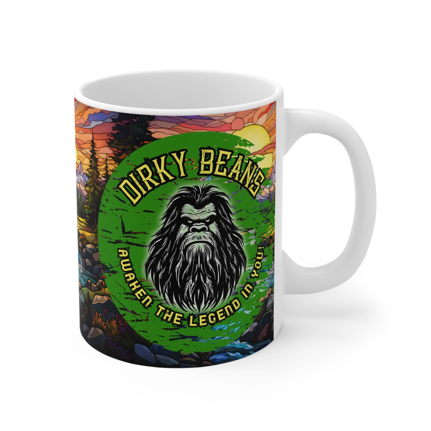 Sasquatch Sips Mug 11oz