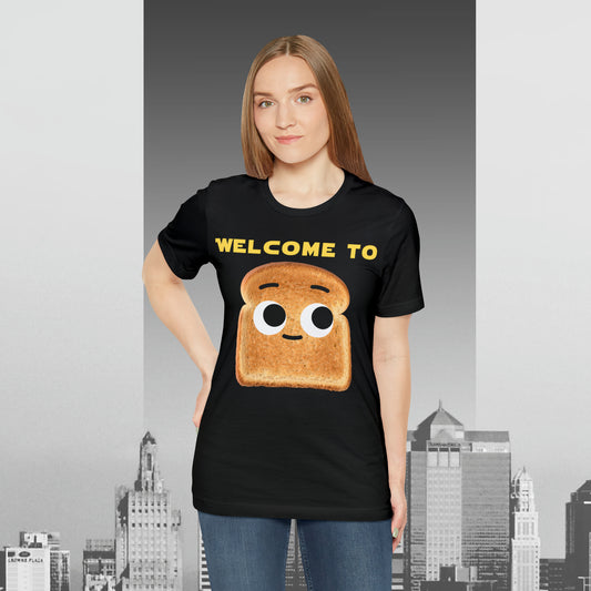 Welcome to the Darkside Unisex Jersey Short Sleeve Tee