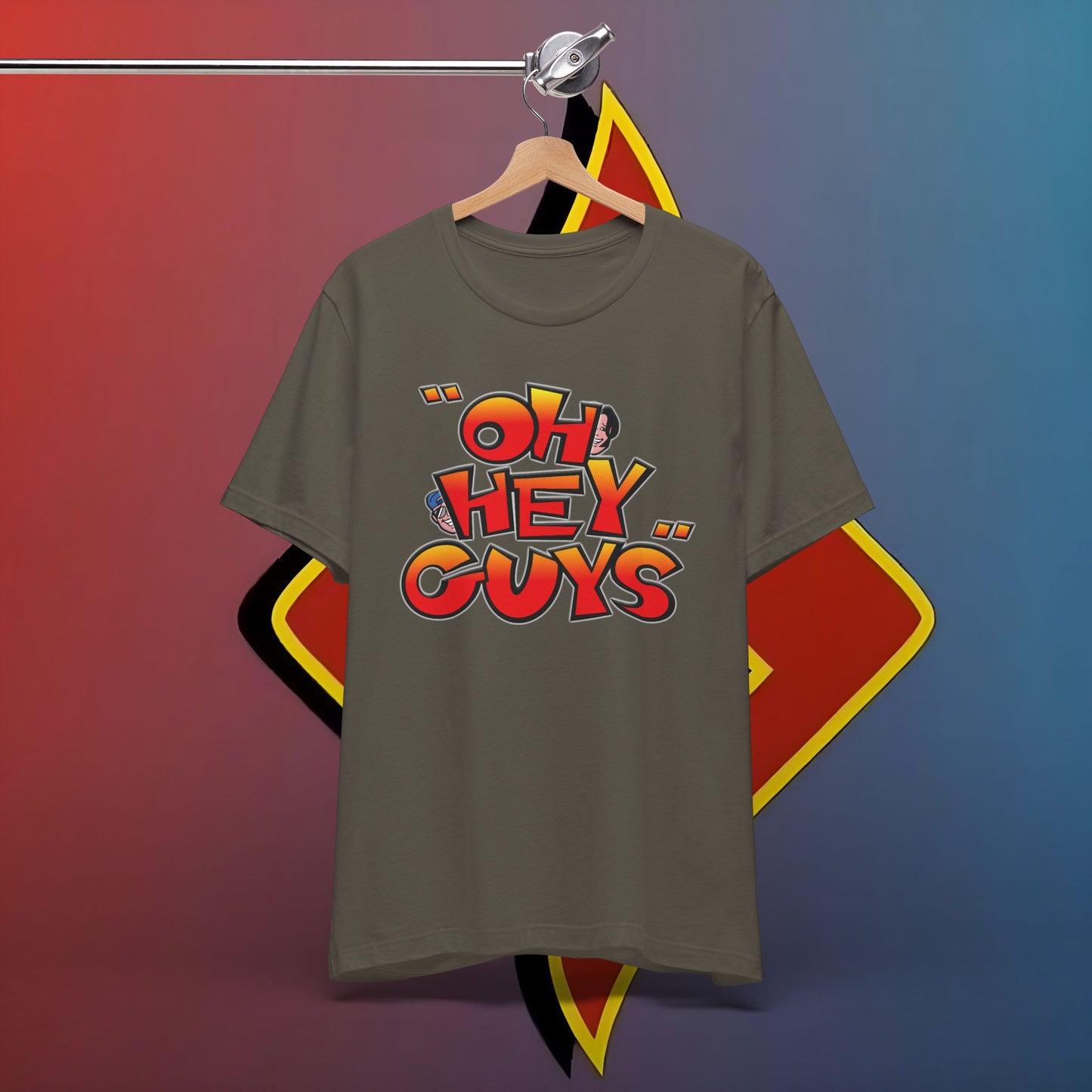 "Oh Hey Guys, New Jersey Comedy Edition #skoal" Unisex Jersey Short Sleeve Tee