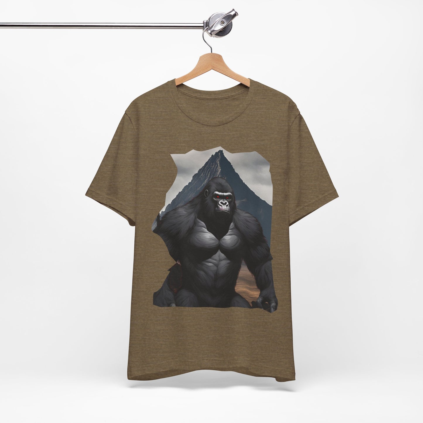 “King Kong Inspired APE Unisex Jersey Tee: Conquer the Concrete Jungle!” Unisex Jersey Short Sleeve Tee