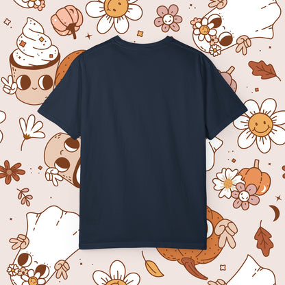 Let's Go Ghouls Retro Groovy Halloween Unisex Garment-Dyed T-shirt for Him Gifts for Her
