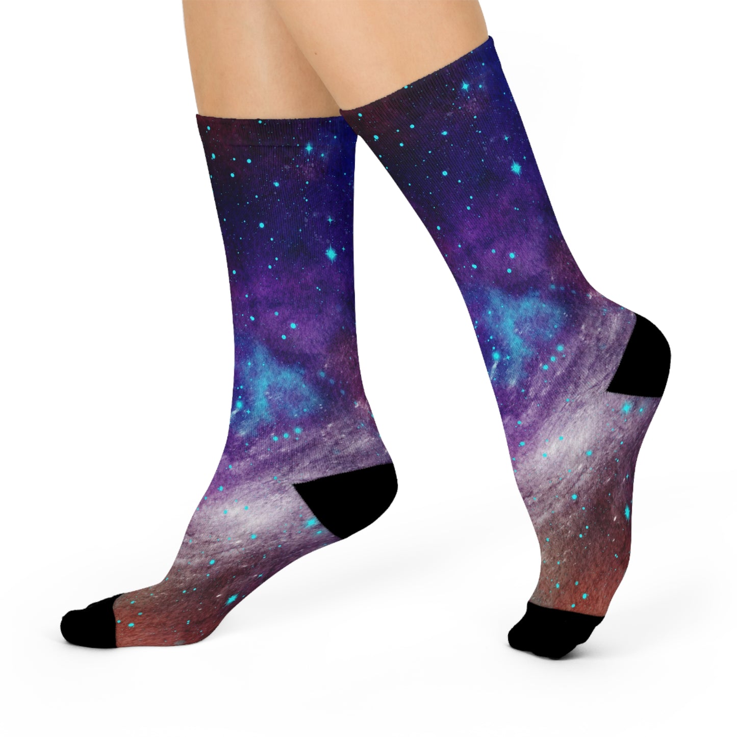 Outer Space Out of this World Cushioned Crew Socks