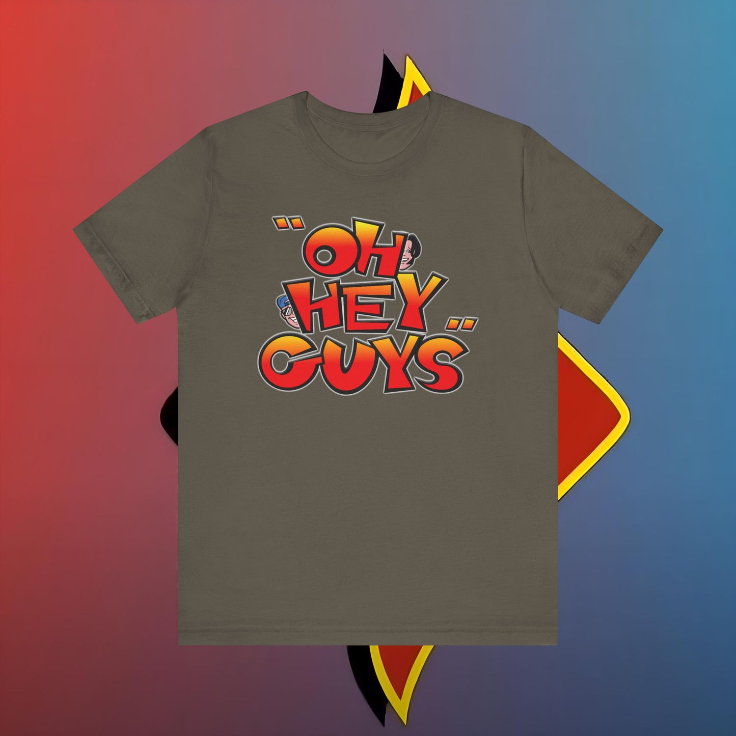 "Oh Hey Guys, New Jersey Comedy Edition #skoal" Unisex Jersey Short Sleeve Tee