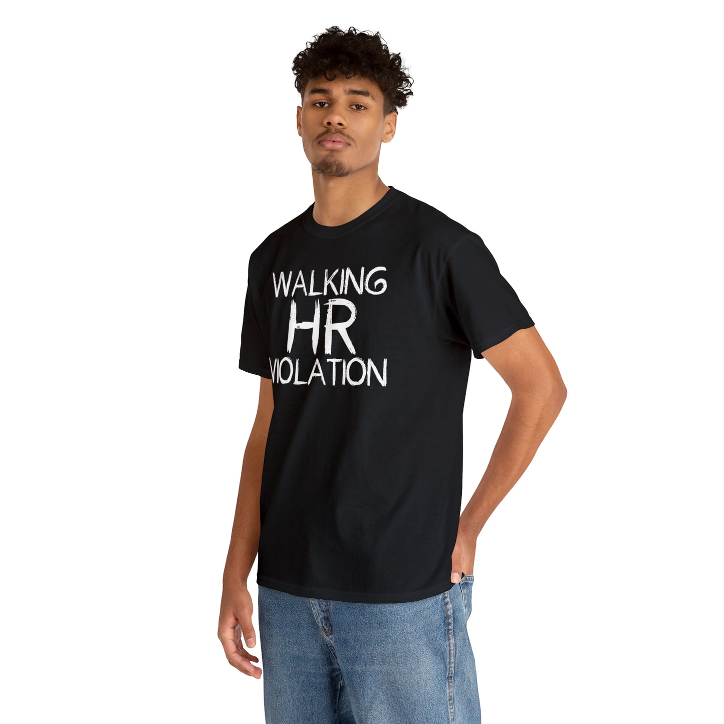 Walking HR Violation Unisex Heavy Cotton Tee