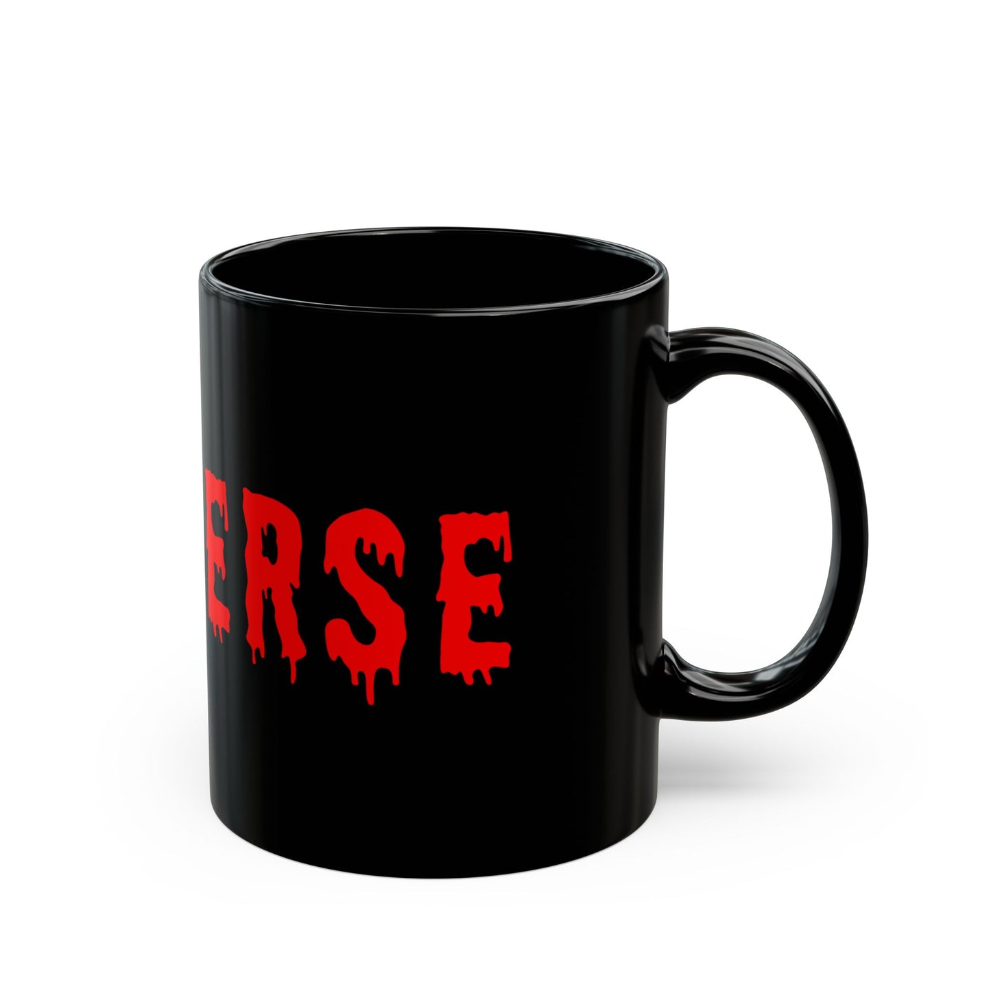 The "LevyVerse" 11 Oz Black Glossed Ceramic Mug #boblevy