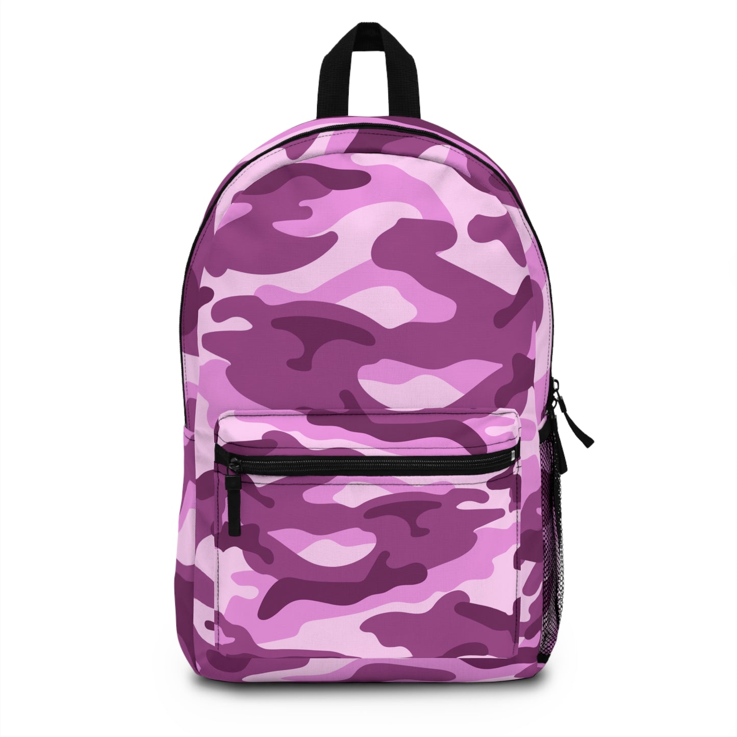 Pink Camo Print Back to School Backpack