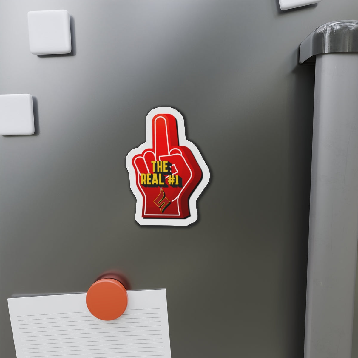Uncle Rico’s Foam Finger Magnet – Peak Delusion, Now in Die-Cut Form