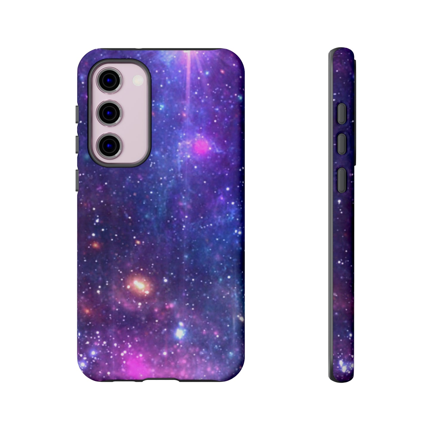 Purple Beyond the Stars Outer Space Out of this World Tough Cases (iPhone, Google, Samsung)