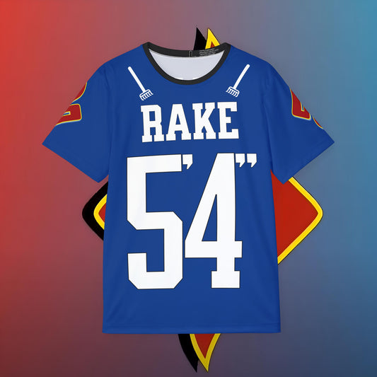Blue RAKE 54” Jersey – For Legends Who Don’t Just Play, They Dominate