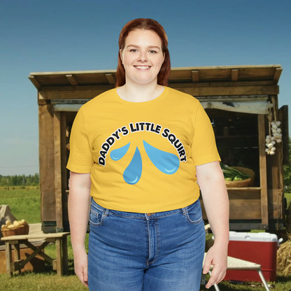 Daddy's Little Squirt Unisex Jersey Short Sleeve Tee