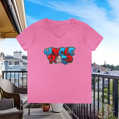 The Uncle Rico Show Lady Dabblers Special Edition Ladies' V-Neck T-Shirt