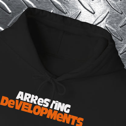 Arresting Developments Hoodie - Unisex Heavy Blend Sweatshirt for Casual Wear, Gift for Fans, Cozy Layering Piece, Ideal for TV [...]
