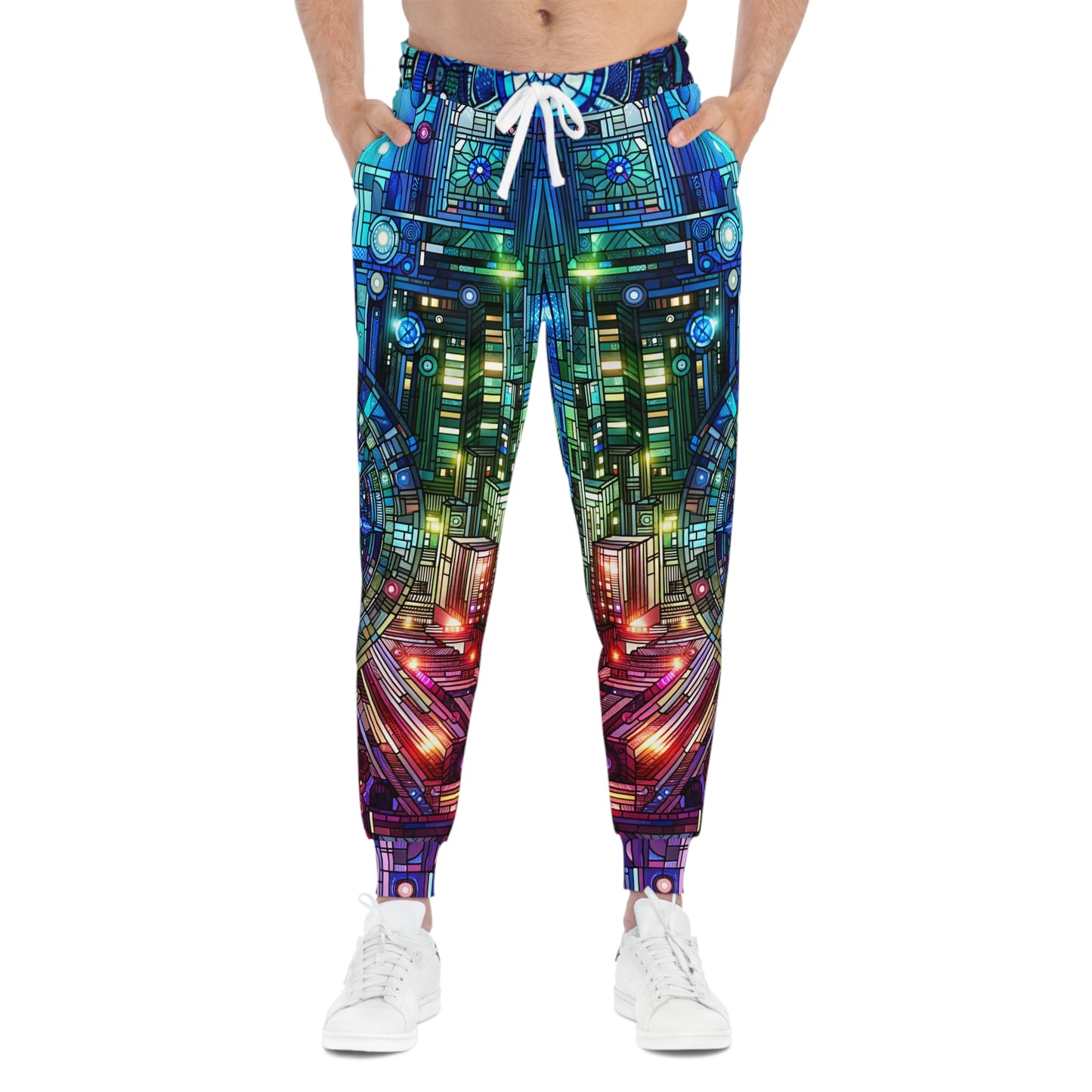 GeoGlow Joggers Light Up the Strut
