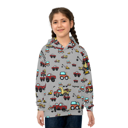 Little Builders Children's Hoodie (AOP)