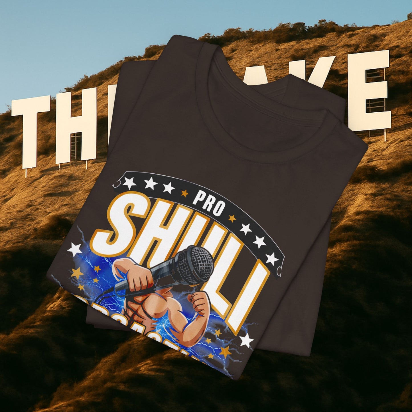 “Podcasting Championship Tee — Because Your Mic Deserves a Belt Too”