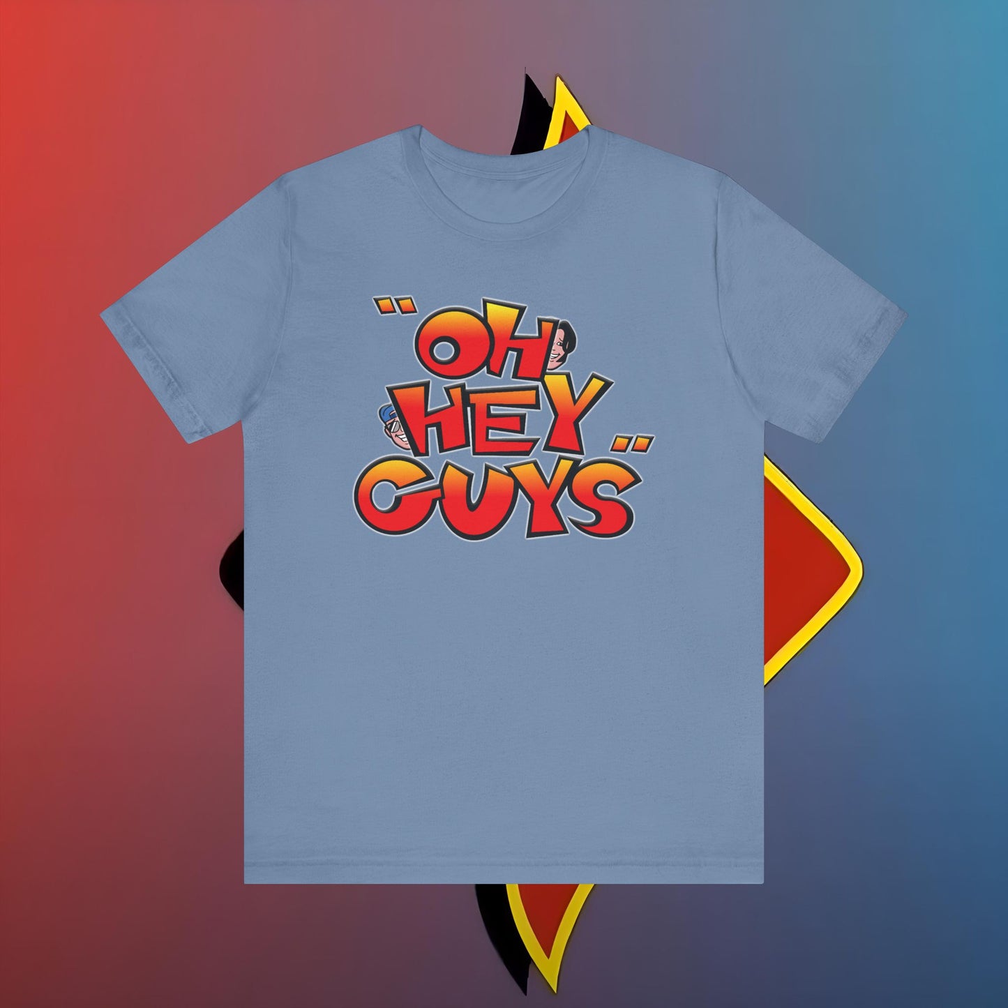 "Oh Hey Guys, New Jersey Comedy Edition #skoal" Unisex Jersey Short Sleeve Tee
