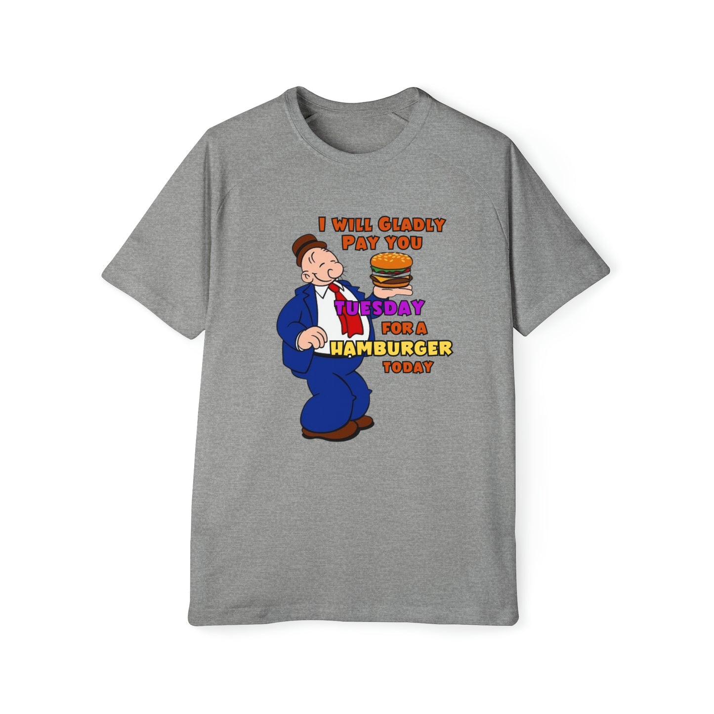 Wimpy "Gladly Pay You Tuesday" Men's Raglan T-Shirt