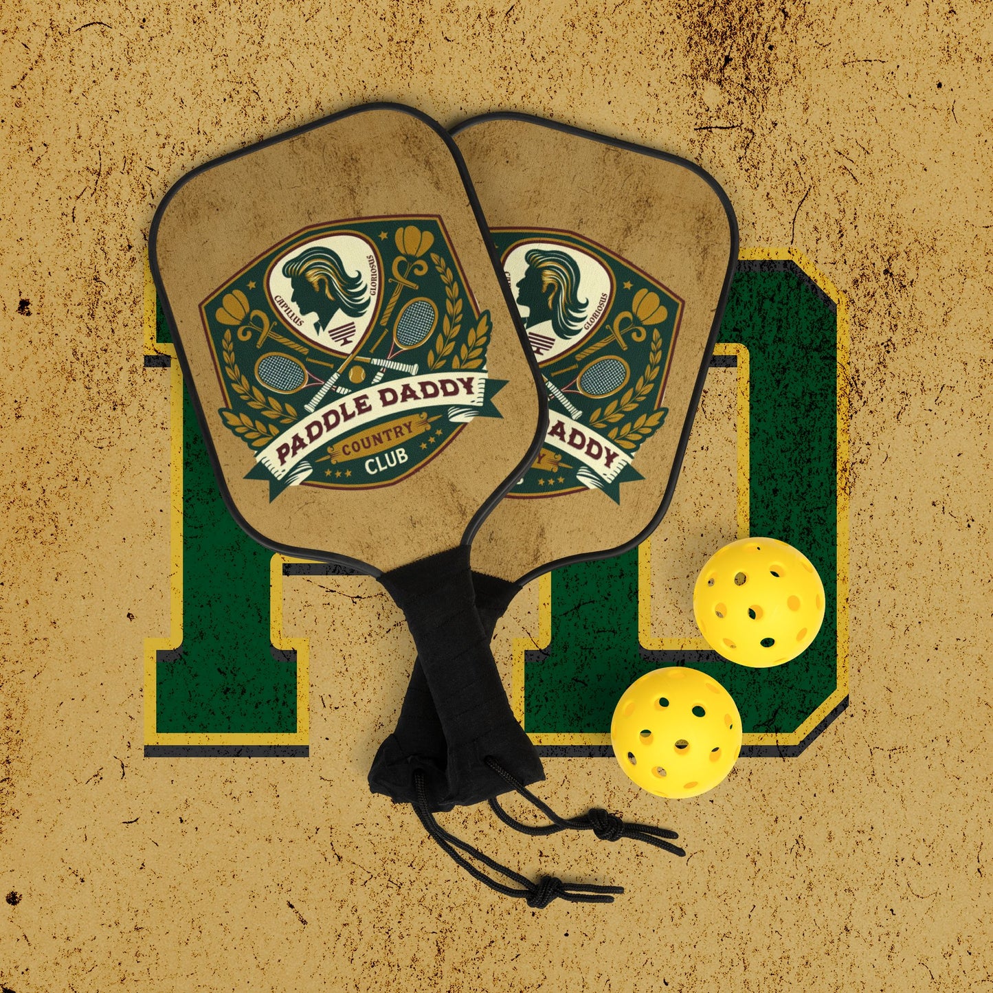 Paddle Daddy Country Club Pickleball Kit Prestige in a Pouch