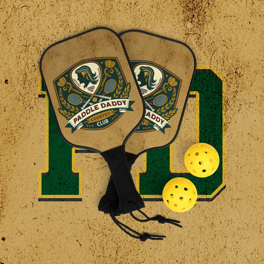 Paddle Daddy Country Club Pickleball Kit Prestige in a Pouch