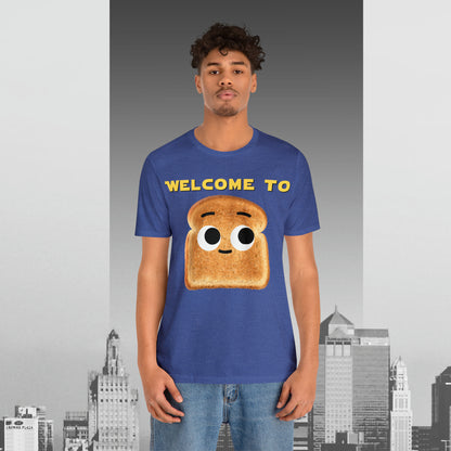 Welcome to the Darkside Unisex Jersey Short Sleeve Tee