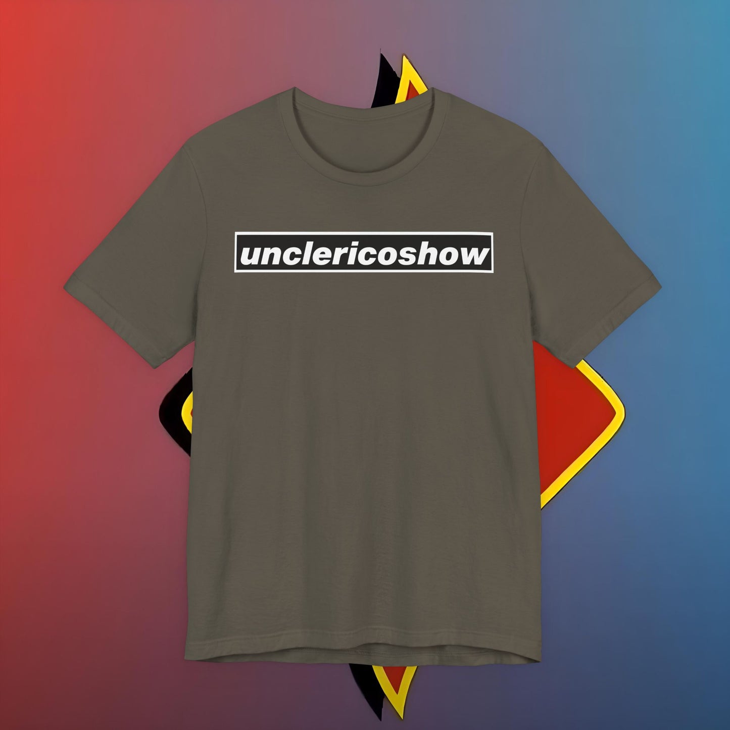 The Uncle Rico Show Tee – Broadcasting Buffoonery Since Whenever