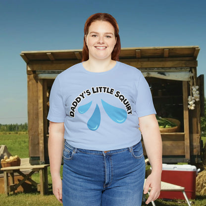 Daddy's Little Squirt Unisex Jersey Short Sleeve Tee