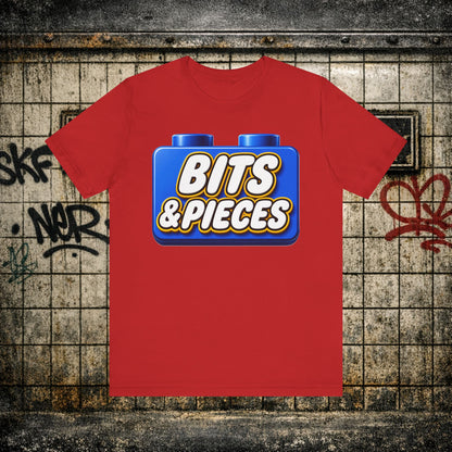Bits & Pieces Graphic Tee One Size Fits All… Jokes?”