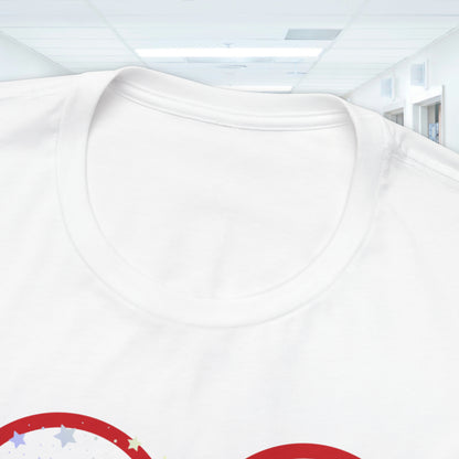 Nurse Love Unisex Jersey Tee Bella+Canvas 3001 Healthcare Gift Medical Students, Soft Fabric, Various Sizes Available