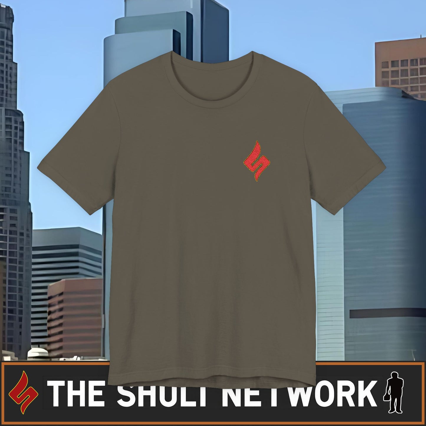 The Shuli Network Embroidered Logo Tee — Special Edition Drop
