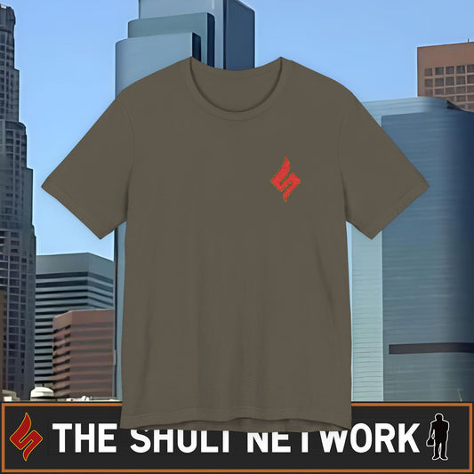 The Shuli Network Embroidered Logo Tee — Special Edition Drop