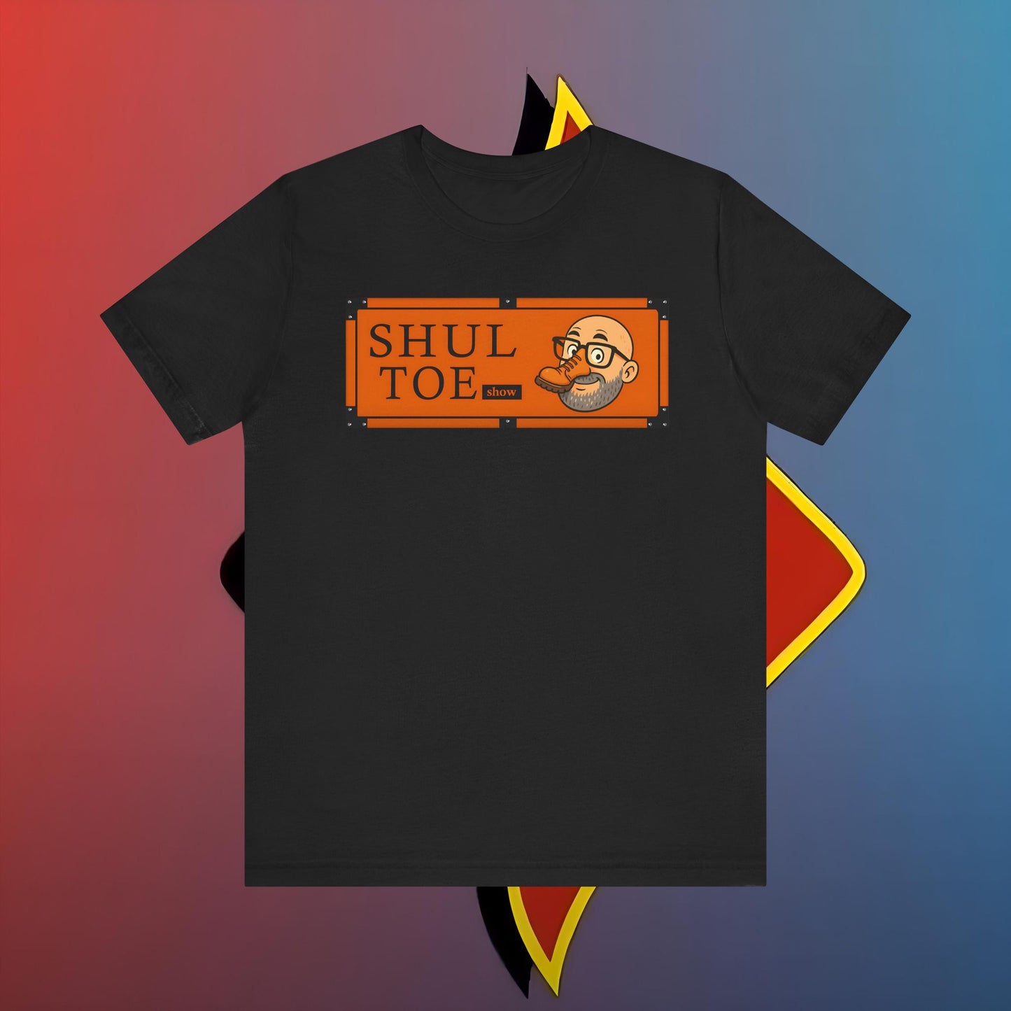 🧦 SHUL TOE Show Tee – Prestige Pipewear for Podcast Royalty