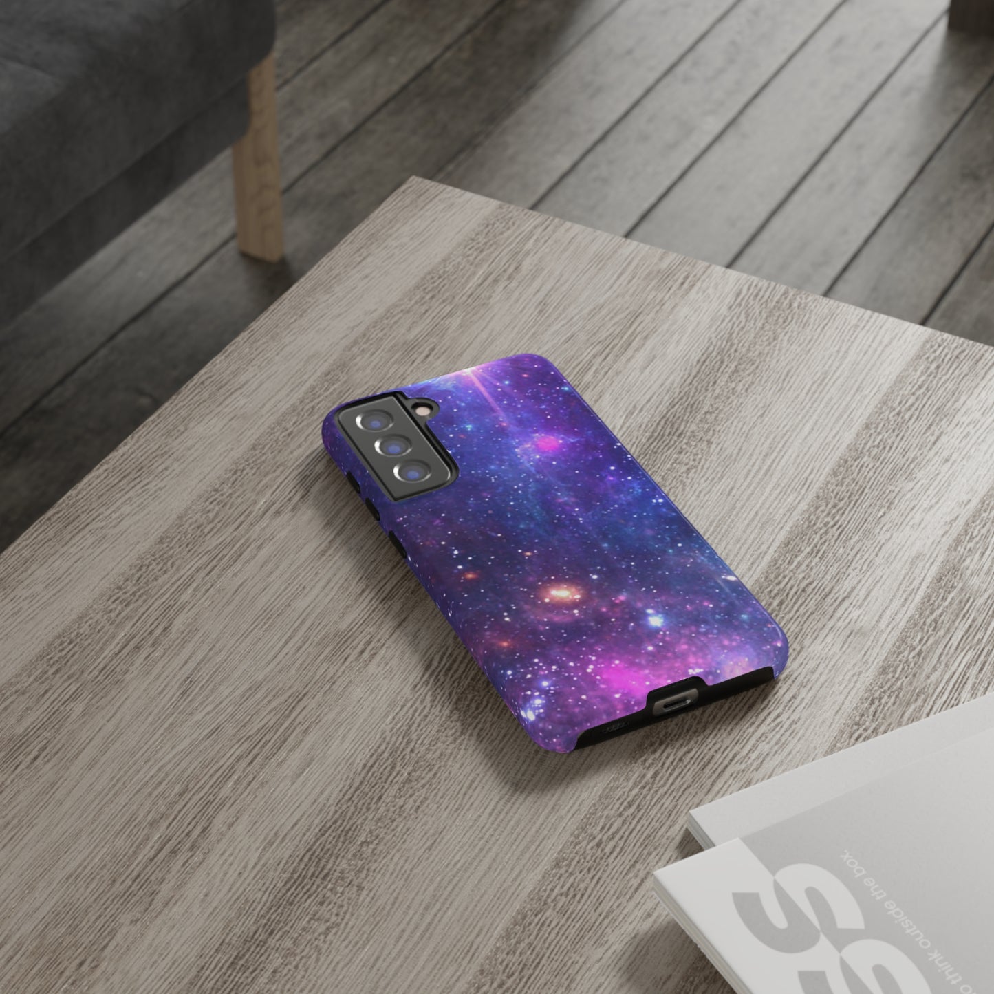 Purple Beyond the Stars Outer Space Out of this World Tough Cases (iPhone, Google, Samsung)