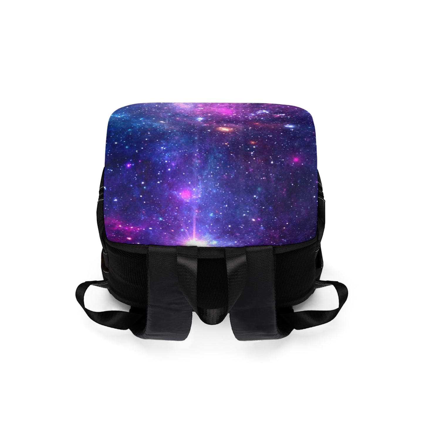 Amongst the Stars, Out of this World, Purple and Blue Unisex Casual Shoulder Backpack School