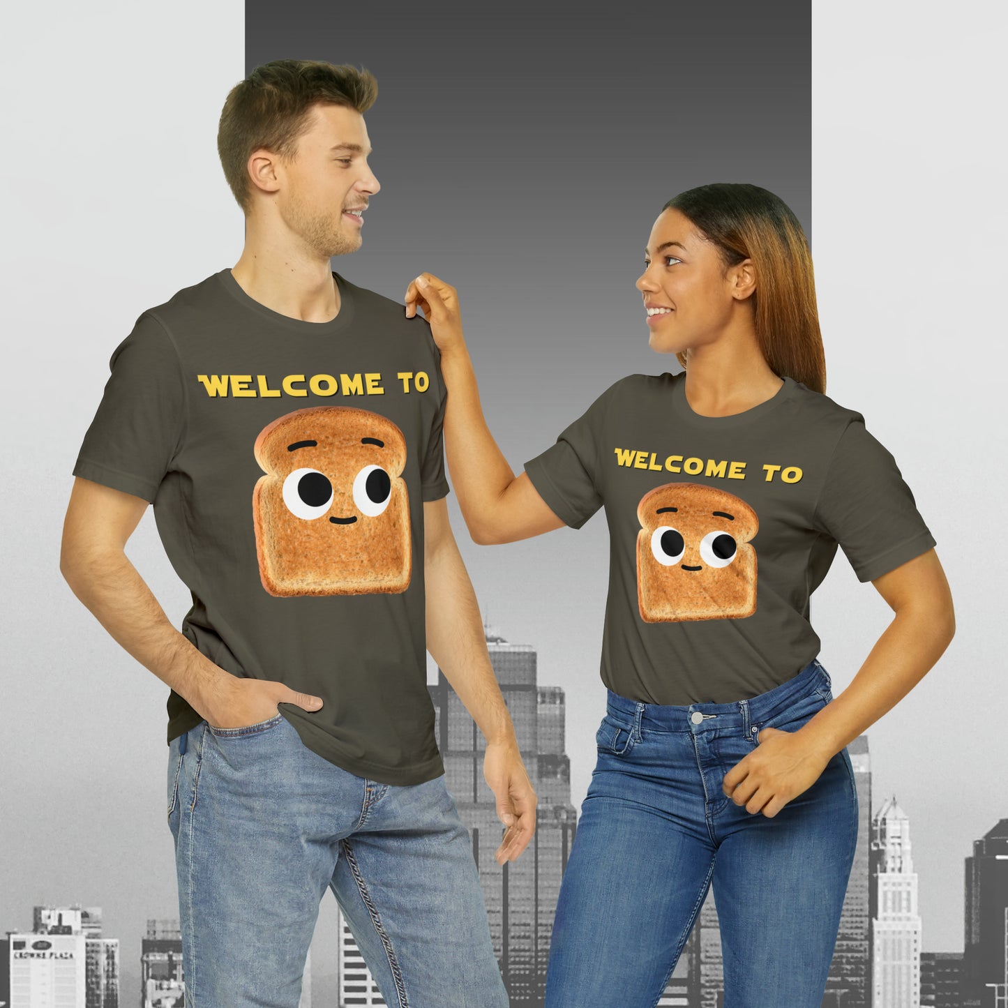 Welcome to the Darkside Unisex Jersey Short Sleeve Tee