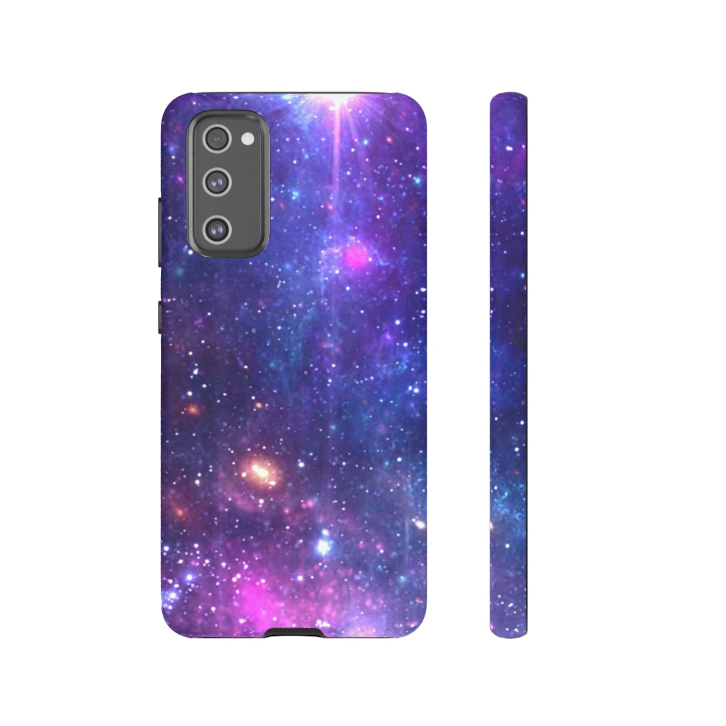 Purple Beyond the Stars Outer Space Out of this World Tough Cases (iPhone, Google, Samsung)