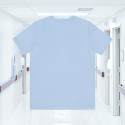 Nurse Love Unisex Jersey Tee Bella+Canvas 3001 Healthcare Gift Medical Students, Soft Fabric, Various Sizes Available