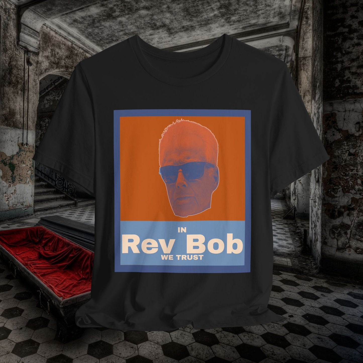 In Rev Bob We Trust No Stress Tee #levyverse In Multiple Sizes