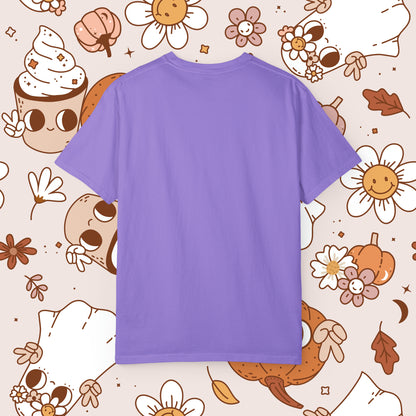 Too Cute to Spook Retro Groovy Halloween Unisex Garment-Dyed T-shirt Gifts for Him Gifts for Her